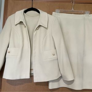 Vintage 3 Piece Union Skirt, Blazer and Sleeveless Top